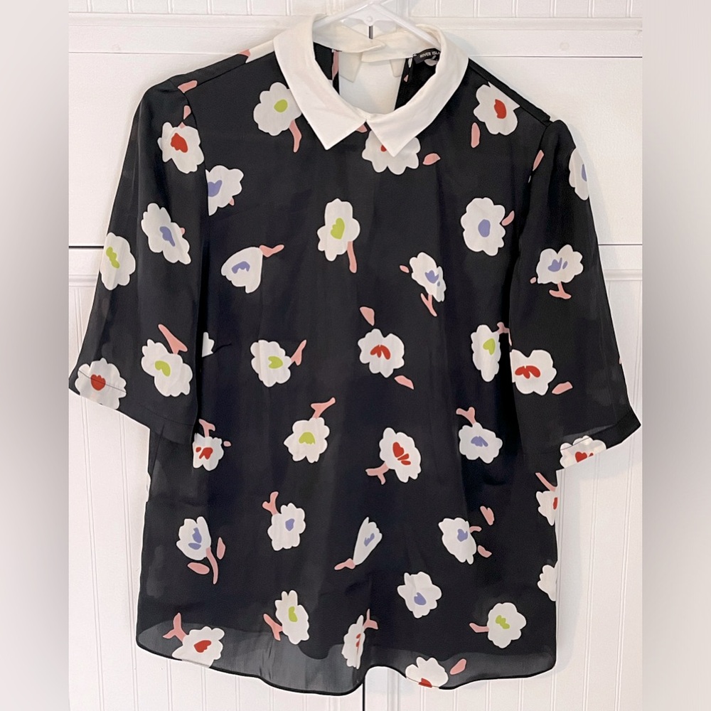 River Island Floral Blouse